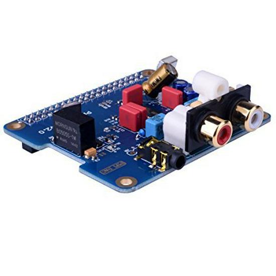 Raspberry Pi 3 B+/2B Hi-Fi DAC Sound Card with I2S Interface and Screws