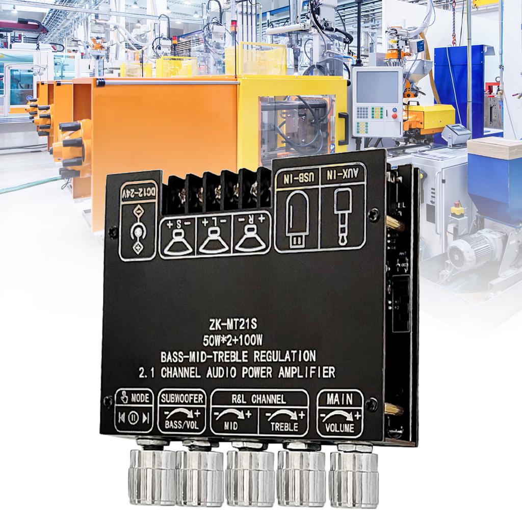 Audio Amplifier Board TWS Bluetooth 2.1 Sound Channel Subwoofer Stereo Amp Module