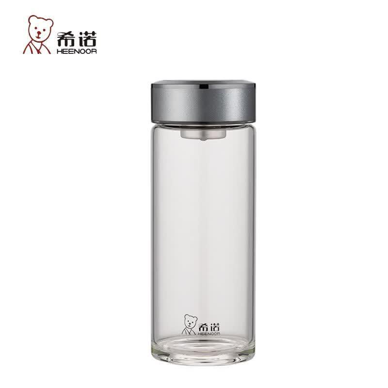 XINO Single-Layer Borosilicate Glass Water Bottle