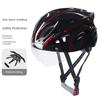 Bicycle Riding Helmet, Color-Changing Magnetic Goggles, Adult Men's and Women's Mountain Bike, Road Bike Safety Helmet, Takeaway Helmet