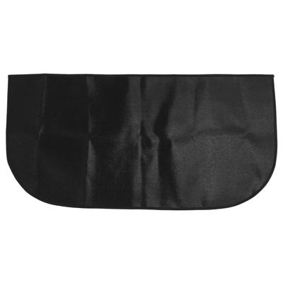 Feuerfeste Kaminmatte, schwarz, tragbar, Herdunterlage, rutschfest, unter der Grillmatte für den Haushalt