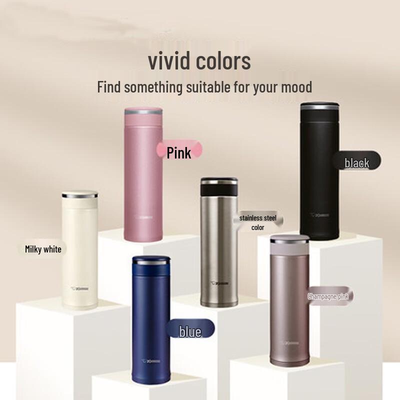 Zojirushi SM-JHE48 480ML Vacuum Insulated Stainless Steel Bottle