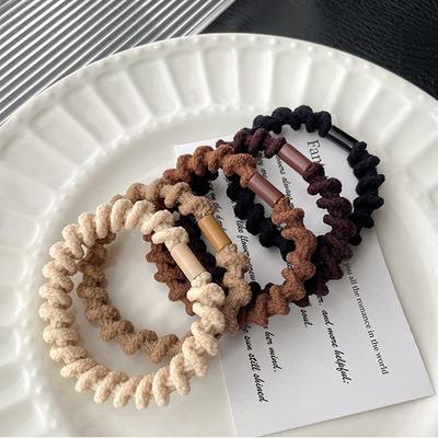 High Elasticity, Durable, Simple Ponytail Hair Rope Headpiece For Girlfriend Gifts