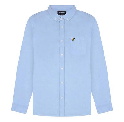 Lyle & Scott Regular Fit Lightweight Oxford Long Sleeve Shirt