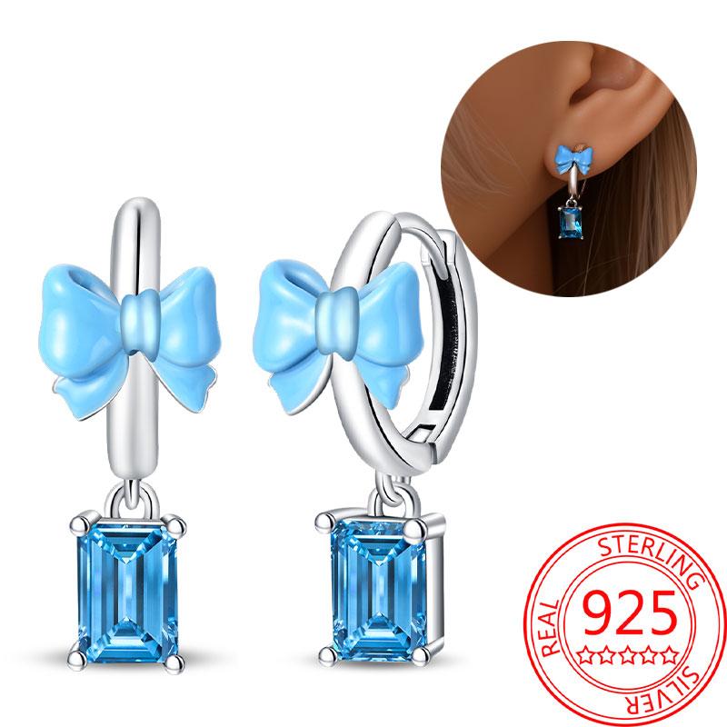 Brincos de abelha para menina adorável amarelo preto dançando abelha feliz s925 brincos de argola presente de aniversário joias de prata