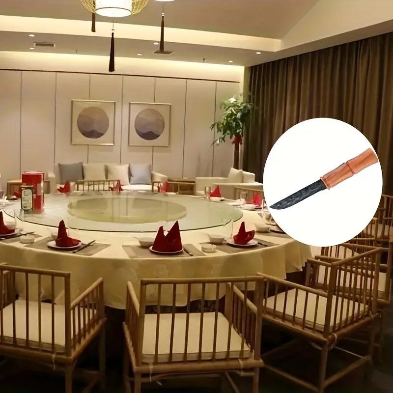 Grilovací nůž Krájení Ryby Ovoce Nůž na steak Plastová rukojeť Kuchyňské nože Ruční kovárna Vykosťování Řeznický nůž Chef Cleaver Tool