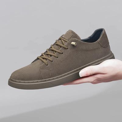 2024 Casual Leather Shoes Men Genuine Leather Fashion Summer Sneakers Outdoor Driving Footwear Luxury Trainers Vulcanized Shoes
