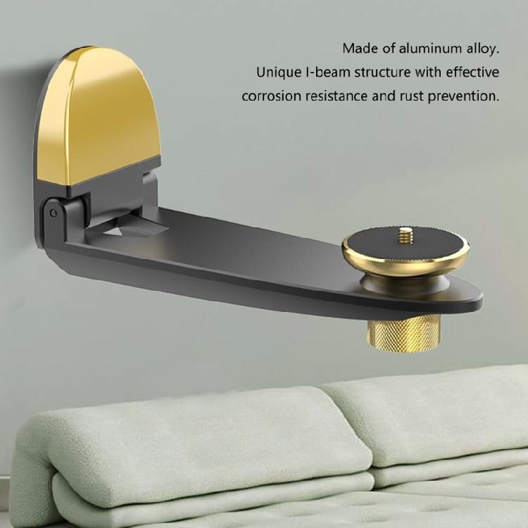 Przenośny Składany Stojak na Projektor Ścienny Uchwyt Stojak do Przechowywania ze Stopu Aluminium Regulowany do Różnych Pomieszczeń