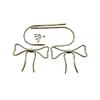 Modern Yellow bend Drapery Fasteners produced Of Quality Metal Perfect For French fashion Openings