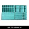 Schmuckaufbewahrungsbox & Schreibtisch-Organizer für Make-up, Ohrringe, Armbänder, Ringe