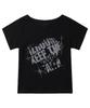 Ijeulum Keep The Boat Neck Short Sleeve T-Shirt (Black)