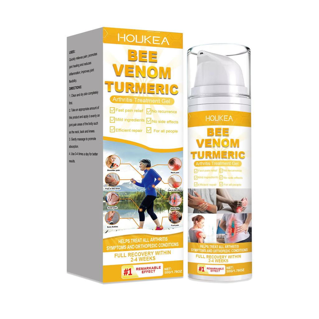 Houkea Bee Venom Joint Care Gel For Knees And Feet With Soothing Comfort Formula