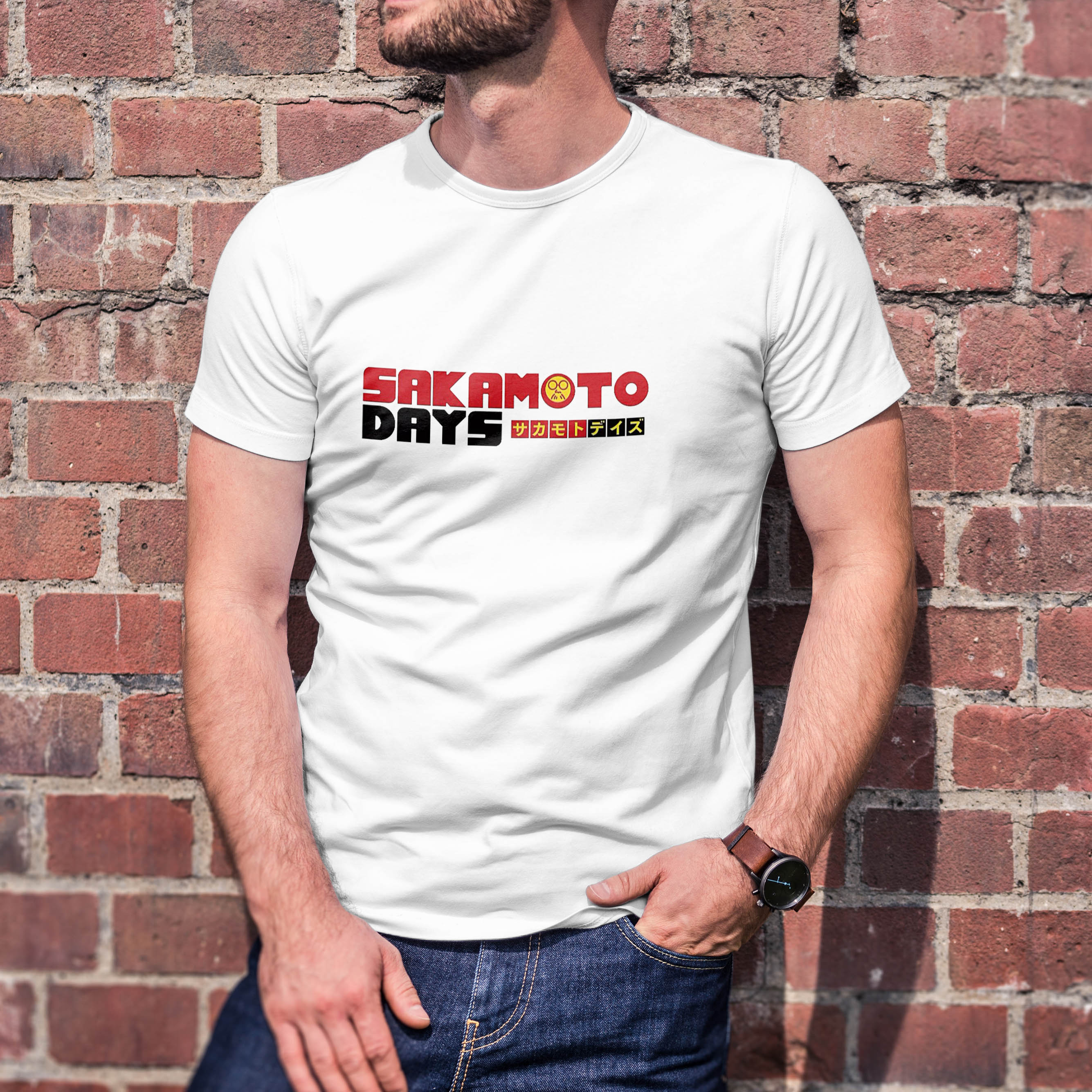 

Футболка Sakamoto Days ЛОГО 2025 Графическая Мужская и Женская 100% Хлопок Круглый Вырез Короткий Рукав Дышащая Футболка - Мужская Летняя... S разноцветный