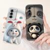 For Samsung Galaxy S21 FE 5G S21FE Phone Case Shell Cartoons Painted Soft Silicone Coque For Samsung SM-G990B Back Cover
