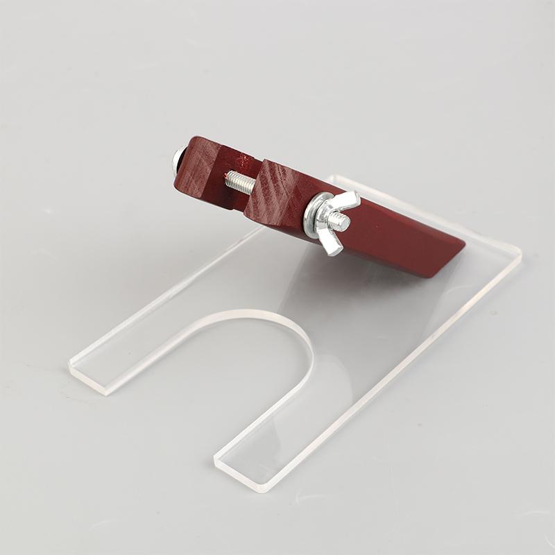 Elektrische Teppichschneiderhalterung, solide Scherführung aus Acryl für DIY-Schnitzteppich-Tufting, Home-Office-Pflegewerkzeuge, Zubehör