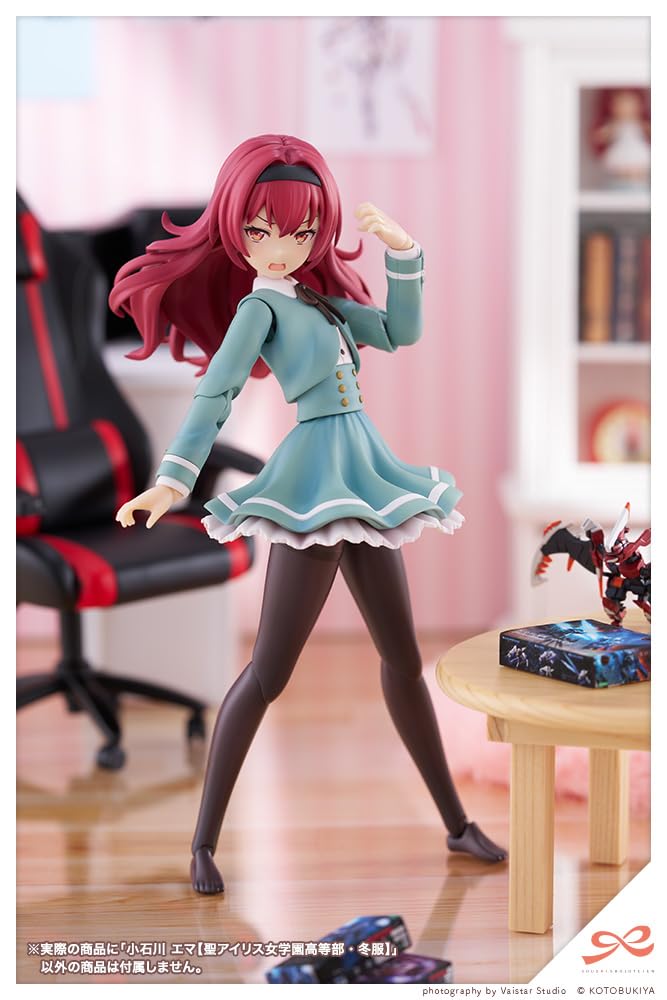 Kotobukiya Sosai Shojo Teien Koishikawa Emma [St. Academia Iris para Meninas, Divisão do Ensino Médio, Uniforme de Inverno] Altura total aprox.. 140mm escala 110