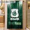 Plážová osuška Plymouth Argyle FC Vlastné meno Text Personalizovaná mäkká osuška na pláž Bazén Vnútorná Domáca dekorácia Darček