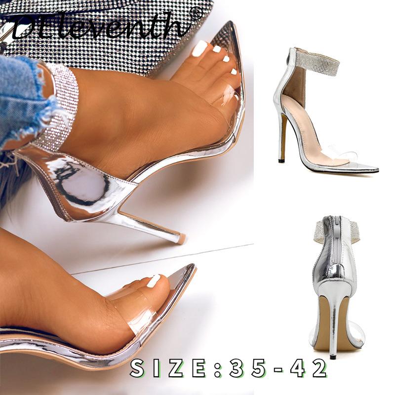 pointed open toe sandals