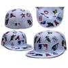 Nová baseballová čepice Vyšívaná týmová čepice Americká liga Basketbalová čepice Korejská Chao Hip Hop Kreslená s plochým okrajem