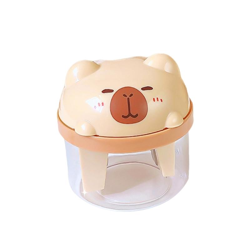 

Cartoon Animal Pencil Sharpener Double Hole Manual Sharpener for Student Children Boy Girl Wood Pencil Drawing Pencil 1