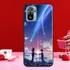 Anime puzzle estetické pouzdro pro Xiaomi Redmi Note 11 Pro Note 10 9 8 Pro 11S 9S 10S kryt pro Redmi 10 9 9A 9C 9T