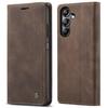 CaseMe is suitable for Samsung A16, a shockproof card slot leather case, A06 retro magnetic frosted flip cover stand phone case
