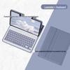 Redmi Pad 2 Bluetooth Keyboard Protective Case with Magnetic Detachable Silicone for Xiaomi SE 11-inch Tablet
