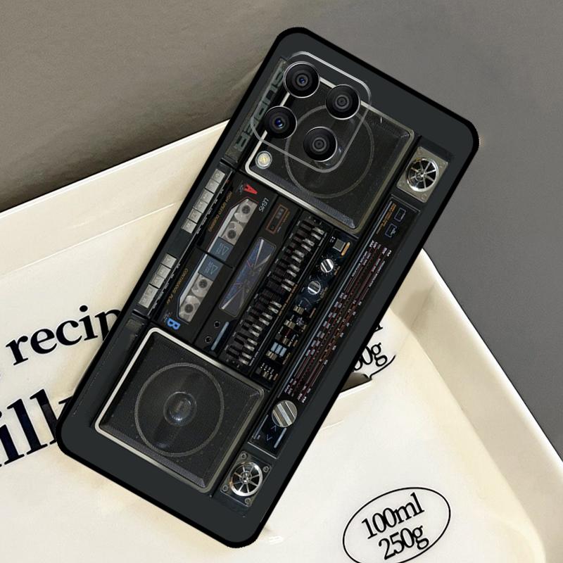 

Retro Black Boombox Case For Samsung Galaxy M14 M34 M54 M56 M16 M36 M13 M15 M35 M55 M11 M31 M53 M51 M12 M32 M52 Samsung M51