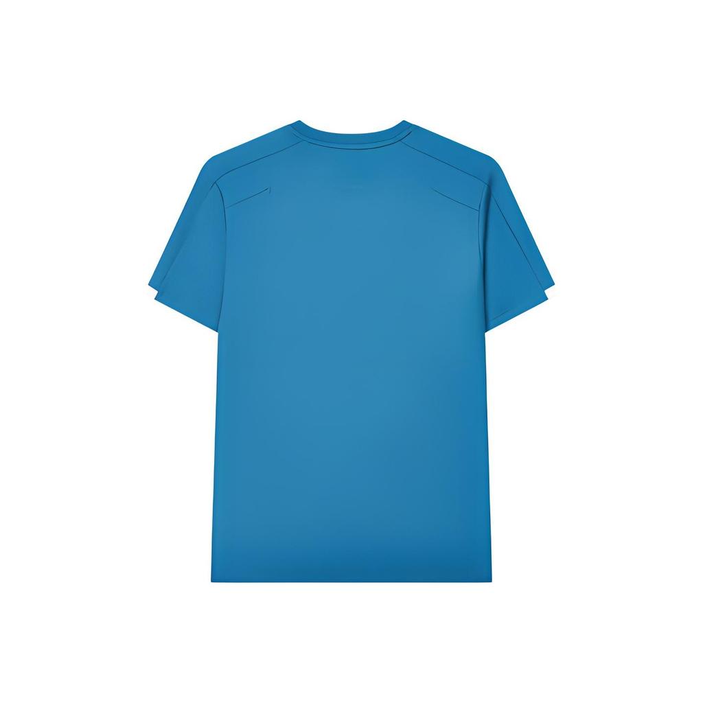 Fila Athletics Round Neck Pullover Casual Sports Short Sleeve T-Shirt Men Tops Flash-Butterfly-Blue A11M131101F-DB