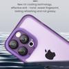 Luxury Metal Camera Protection Shockproof Armor Case For iPhone 14 13 12 11 Pro Max Folding Bracket 2in1 2023 Transparent Cover