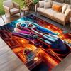 Harley Quinn Joker Print Rug, Washable Floor Carpet, For Entryway Dorm Laundry Room Office Study, Home Decor Birthday Christmas Gift