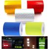 NEW 1M Warning Light Reflector Protective Sticker Reflective Film Car Reflective Safety Strip Stickers