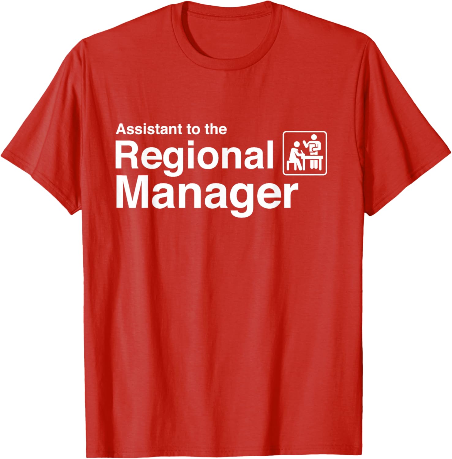Assistant to the Regional Unisexager Graphic Print Cotton Short Sleeve TShirt Casual Tee S