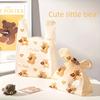 50pcs Teddy Bear Plastic Shopping Bags - Thick, Fashionable Gift Tote with Handles for Wedding, Birthday, Party Favors