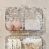 Wall Mounted Cotton Pad Storage Box Practical Hanging Cotton Pad Holder Storage Holder For Organized Living Spaces