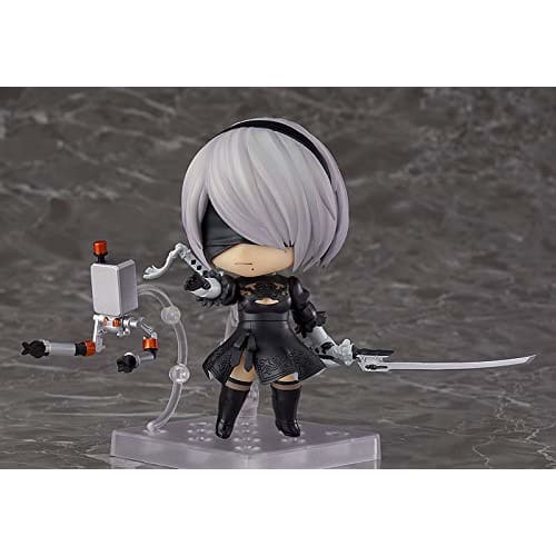 Square Enix Nendoroid NieR Automata 2B YoRHa No. 2 Type B Non-scale Plastic Painted Movable Figure Second Resale