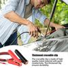 2pcs Car Alligator Clip Battery Cables 100cm Thick Gauge Jumper Wires Quick-release Battery Clamps Emergency Jump Starter Cables