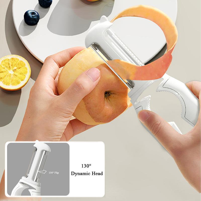 Five-in-one Peeler Multifunctional Apple Peeling Knife Portable Scraping God Household Shredder
