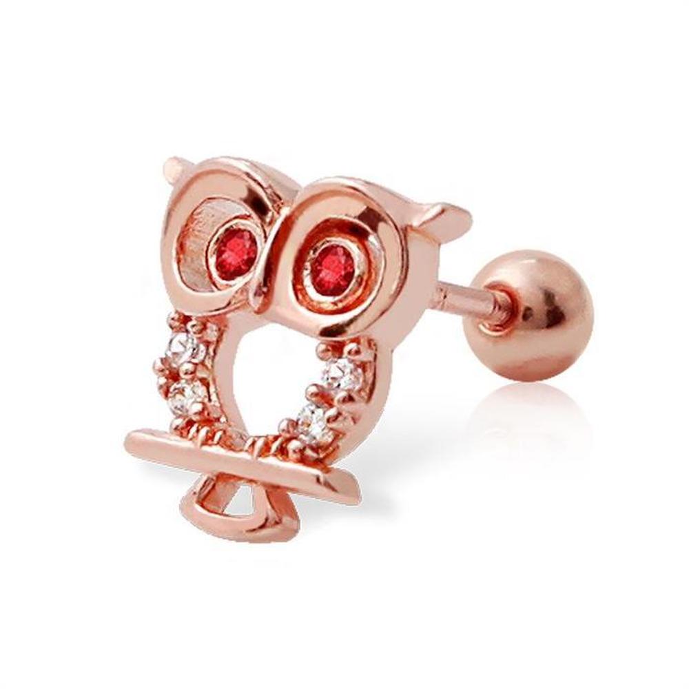 [Onm] Onm 14K Bless Owl Piercing Gold-Pin One Side Rs389 (S9593945)
