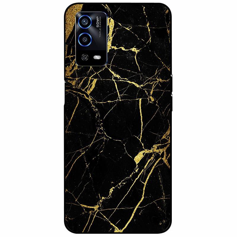 For Oppo A55 4G Case 6.51'' Soft Silicone Protective Marble Phone Cover for Oppo A55 Case TPU Funda For OPPOA55 A 55 CPH2325 Bag