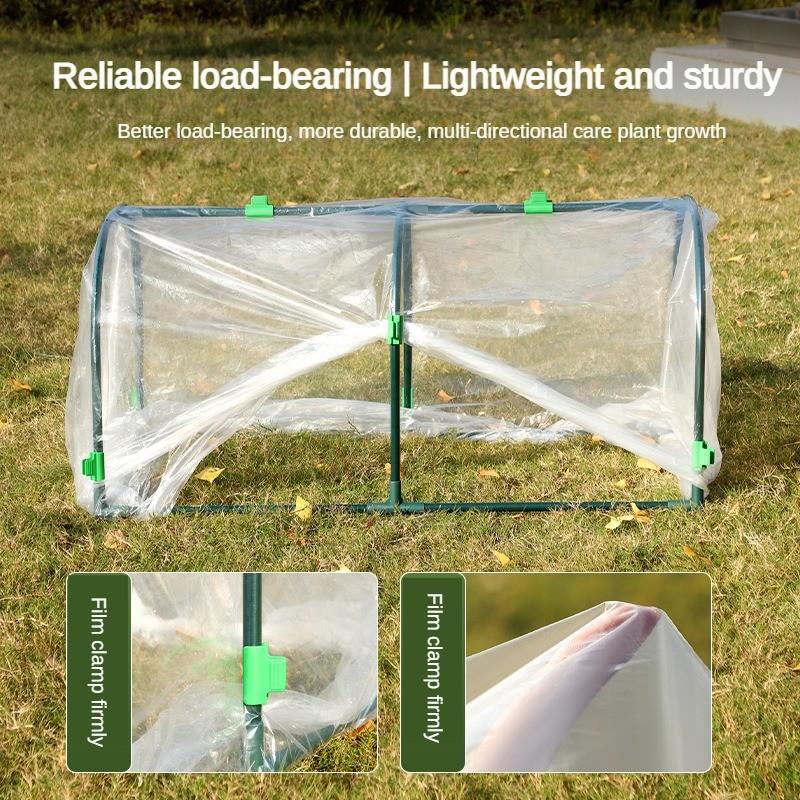Household Garden Small Warm Room Greenhouse Balcony Spliceable Plant Flower Shed Outdoor Flower Room Insulation Shed