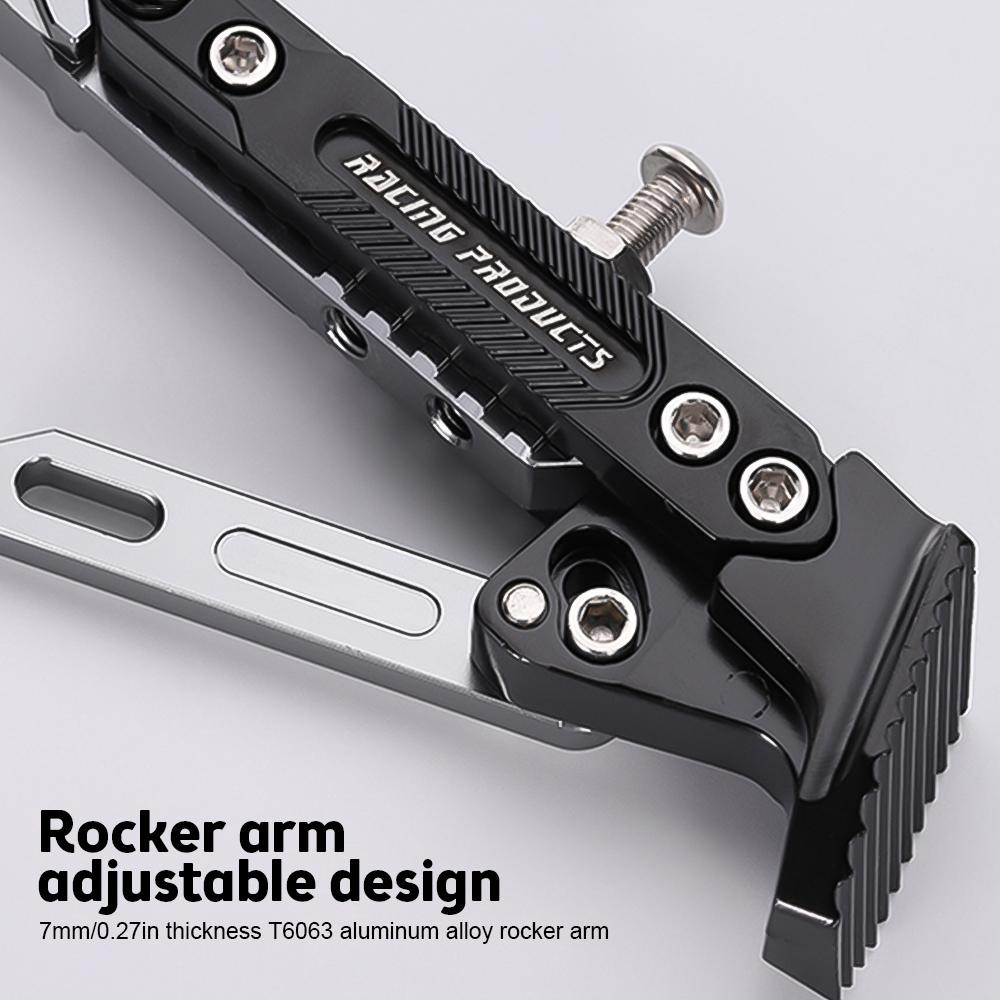 Suport reglabil pentru motociclete Suport pentru picior Suport lateral pentru picior Suport pentru cârje de parcare Pit Bike Accesorii pentru motociclete