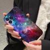 Space Universe Galaxy Phone Case For iPhone 15 14 11 12 13 Mini Pro XS Max Cover 6 7 8 Plus X XR SE 2020 Funda Shell