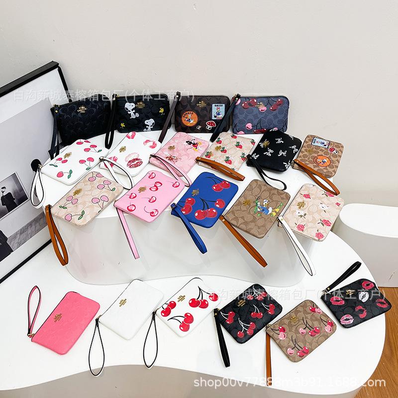 Koujia Luxury Cartoon Print Coin Purse - Trendy Ladies' European & American Style Clutch Bag