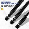 2/3/4/7/10pcs Diamond Coated Cross Drill Bit Set for Concrete Tile Glass - Hex Shank, Coolant Holes, Quick Drilling