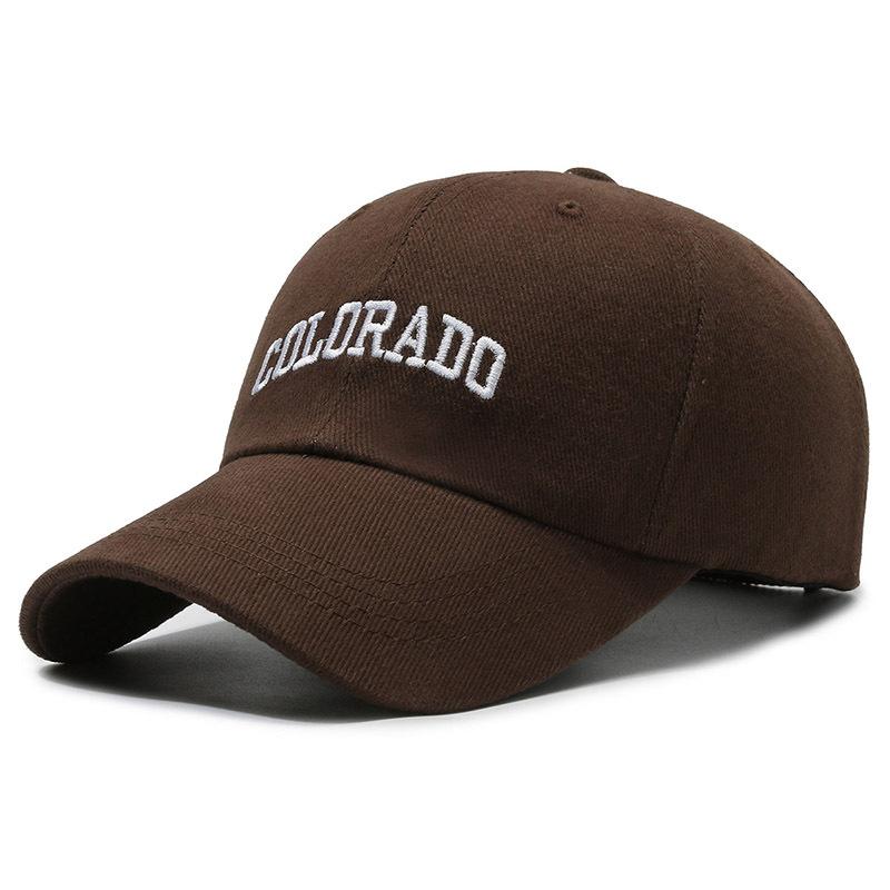 Korean hat women's large head circumference embroiderletter brushed baseball cap k-styleeasiest for match face small peaked cap