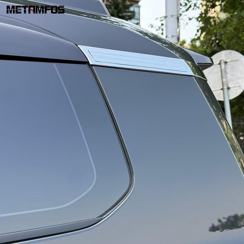 For Toyota Land Cruiser Prado J250 2024 2025 2026 Chrome Front Window A Pillar Rear Window C Pillar Cover Trim Car Accessories