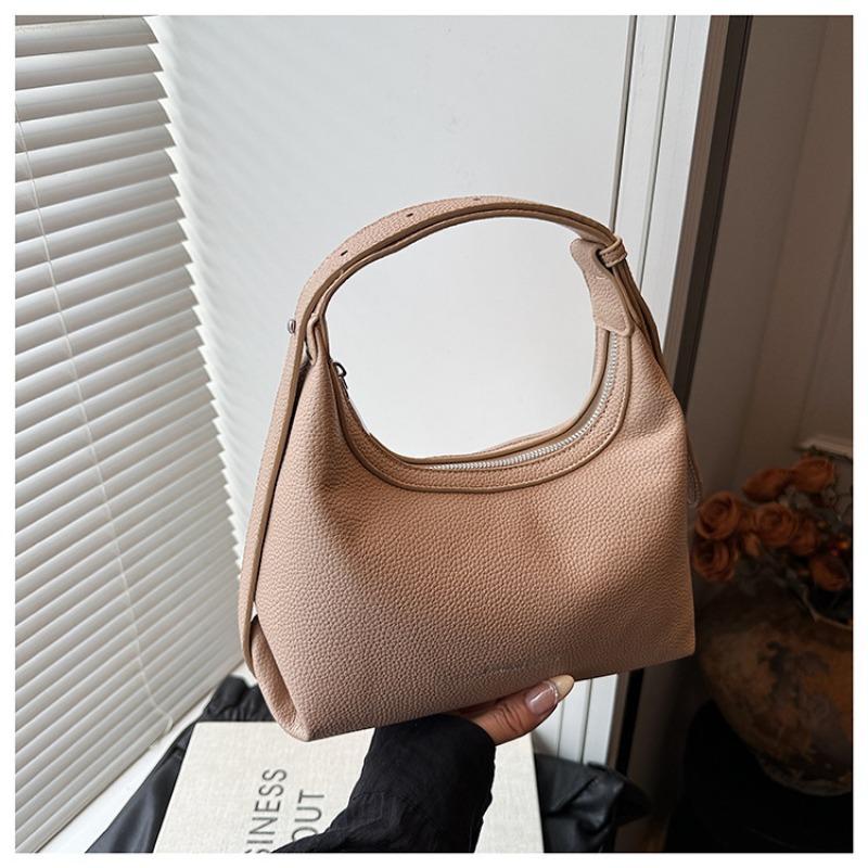 New first-layer dumpling bag niche design fashionable versatile underarm bag high-end single shoulder messenger bag
