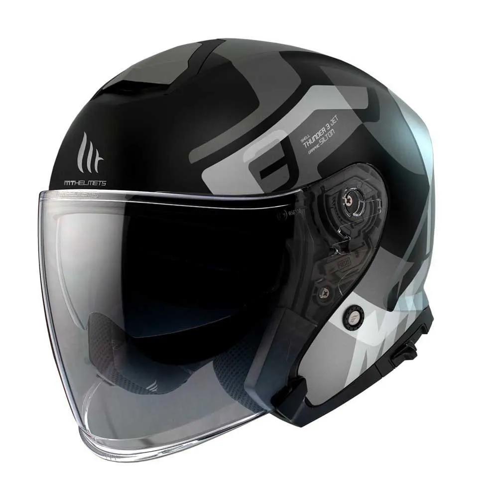 MT Helmets Open Face Helmet Thunder 3 SV Silton
