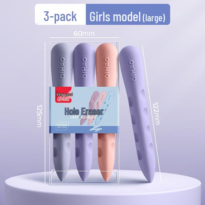 Extra Large Clean Eraser for Primary Students – No Crumbs, No Shavings, Art-Friendly Correction